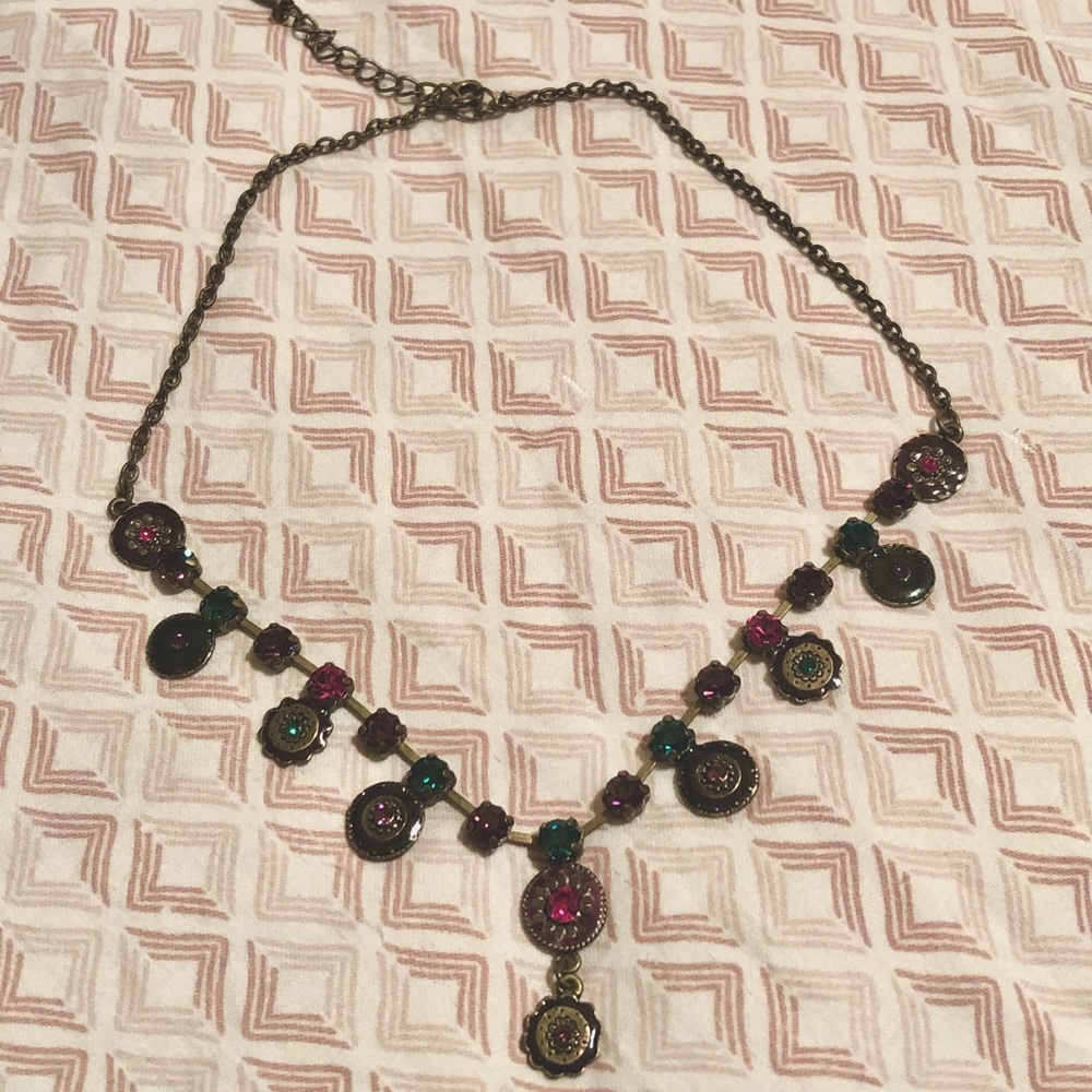 Fashion multi color necklace